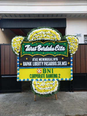 Papan Bunga Duka di 1 Ilir