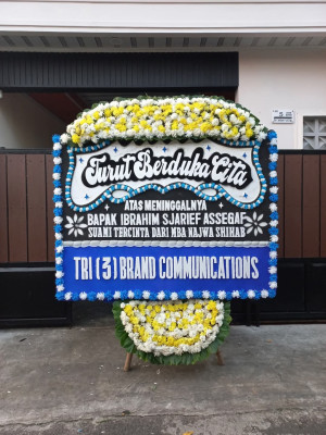 Papan Bunga Duka di 1 Ilir